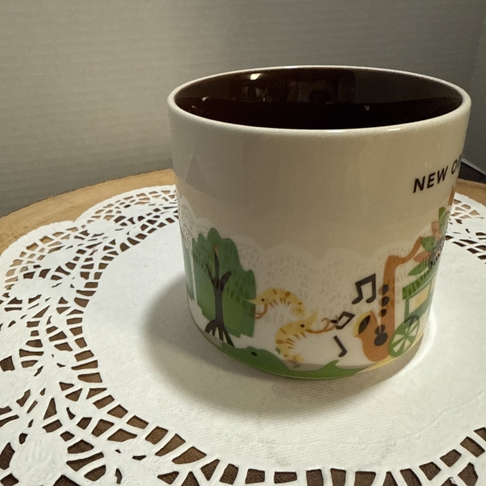 Starbucks You Are Here New Orleans 14 Oz Coffee Mug YAH Collector Series - Picture 5 of 10